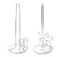 Paper Towel Holder Chrome Plated - 27CM Pack Of 2