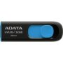 Adata UV128 Retractable USB Flash Drive USB 3.0 32GB Black & Blue