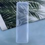 1PC Transparent Plastic Storage Box Travel Eyebrow Pencil Storage Box