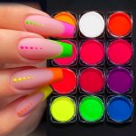 Uv Reactive Pigment Powder - 12 Colors Neon Acrylic Mica Powder Set Glow In Dark Effect Under Uv Light Versatile Epoxy Resin Dye