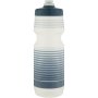 Clicks Squeeze Sport Water Bottle Stripes Blue