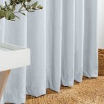Bergen Eyelet Unlined Curtain - Ocean - 270 X 255CM