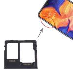 For Samsung Galaxy A10E Sim Card Tray + Micro Sd Card Tray Black