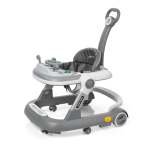 2 In 1 Happy Baby Multifunctional Baby Walker Ring + Baby Walker With Push Bar 610 + T - Green