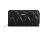 Quilted Black Wallet DJ852J