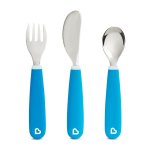 Munchkin Splash Cutlery Set - Blue