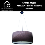 Camel Mesh Pendant Light Fitting - 5600MM