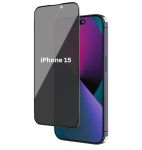 Anti Spy Privacy Screen Guard Tempered Glass Protector For Iphone 15