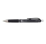 UMN-152S Impact Black 1.0MM Impact Rollerball Pen Retractable Rubber Grip – Each – 41-0058-01