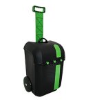 Rolo Ultimate 34-LITRE Multi-purpose Wheelie School Bag Black + Green