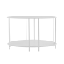 Chicago Console Table - Mocha Bronze Gold Ferro