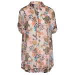 Watercolour Floral Tunic Shirt - Multi S