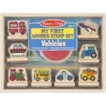 Melissa My First Wooden Stamp Set Vehicles