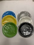 Plain Paper Plates