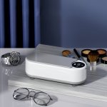 Rechargeable Ultrasonic Cleaning Machine For Glasses Jewelry Watches And Braces USB Charging With Built-in 200MAH Lithium Batter