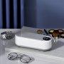 Rechargeable Ultrasonic Cleaning Machine For Glasses Jewelry Watches And Braces USB Charging With Built-in 200MAH Lithium Battery