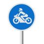 Motorcycles Only Road Sign R116