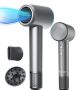 Yinole Hair Dryer Ionic Blow Dryer With Diffuser For Curly Hair 1500W High-speed Brushless Corded With 150 000 Rpm Fast Drying Low Noise Thermo-cont