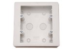 Wall Mount Box-surface Fit- 4X4 - White