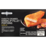 Frozen Garlic Ciabatta Crumbed Kingklip Fillets 400G