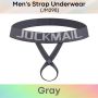 Jockmail Strap Underwear Grey