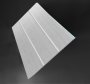 Grey Stripes Pvc Ceiling Panel T6MM X W250MM X L3.9M