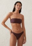 Cotton On Full Bikini Bottom-willow Brown Shimmer