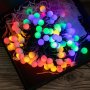 10M Solar Bubble Ball Colourful Fairy Lights - 100 Leds