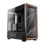 Antec Flux Atx Wood Mid Tower Gaming Chassis Black