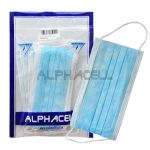 Face Mask - 3 Ply Disposable Blue - 10 Piece