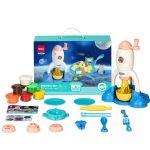 6 Color Dough Set With Crafting Tools And Noodle Maker Toy
