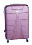 Smte 1 Piece Luggage 19INCH Suitcase Pink With Keychain