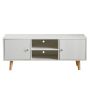 Tv Stand Media Console Tv Unit Cabinet Storage Shelves Living Room Bedroom