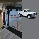 Nissan Navara – Gap Seal Dust Defense Kit