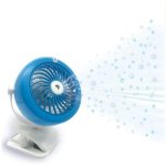 On The Go Cool Mist Clip Fan