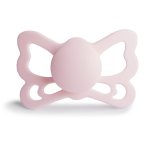 Butterfly Silicone Pacifier - White Lilac Size 2