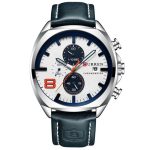 Curren 8324 Chronograph - White