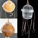 1PC Fishing Hooks Explosion Baits Cage Sea Box Hook Monsters With Six Strong Carbon Steel Plastics Carp Spherical Tackle Tools