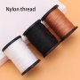 1PC 45.72METER Nylon Thread For Sewing - Durable Repair Thread For Shoe Repair Fishing Line Fishing Nets & Leather Sewing Diy Crafts In White