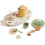 Tea Party Set For Little Girls Silicone & Wooden Tea Set For Toddler