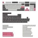 Keychron Double Shot Cherry Pbt Keycap Full Keycap Set - Dolch Pink