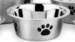 Pb Stainless Steel Bowl With Paw Prints 0.45L