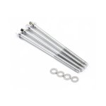 Gibraltar Sc-bdkr s 4-3 16" 106MM Bass Drum Key Tension Rod 4 Pack