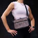 Neoprene Messenger Bag - Leopard Love