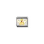 Composable Classic Link Gold And White Angel