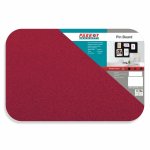 Parrot Adhesive Pin Board No Frame – 450 300MM – Red – BD0325R