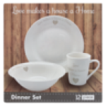 Home Heart Dinner Set 12 Piece