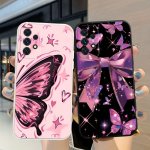 Pretty Fashion Lovely Cartoon Couple Soft Phone Case For Samsung Galaxy A03 A03S A04E A04S A12 A13 A14 A22 A23 A24 A25 A32 A33 A