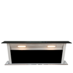 Blk Totai 80CM Downdraft Extractor Black 09 ECLIPSE90