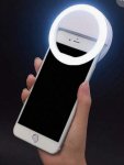 LED Selfie Ring Exposure Light – White